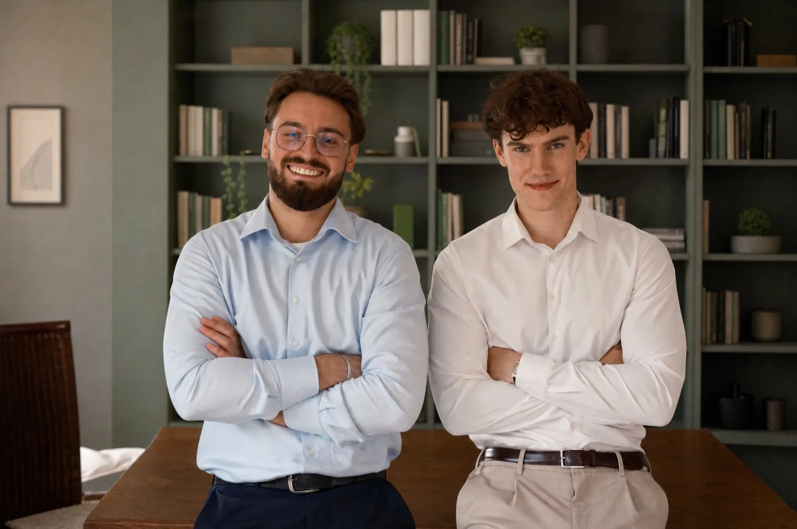 Mohamad Esmaty und Otto Flach, die Gründer von Vorenza